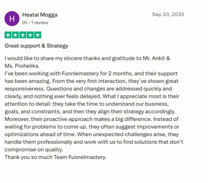 Heatal Mogga Review - 5 Stars
